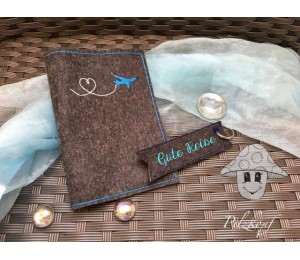 ITH Stickserie - Reisepass ITH in 3 Varianten, incl. Motive